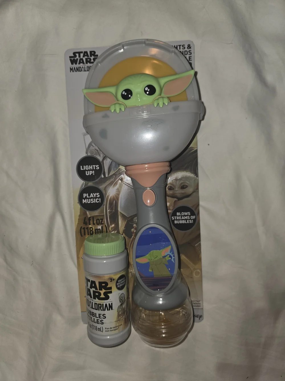 Star Wars The Child Bubble Blower Toy - Green